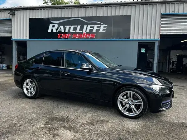 Used BMW 320 Sport Line 2017 Black Sedan