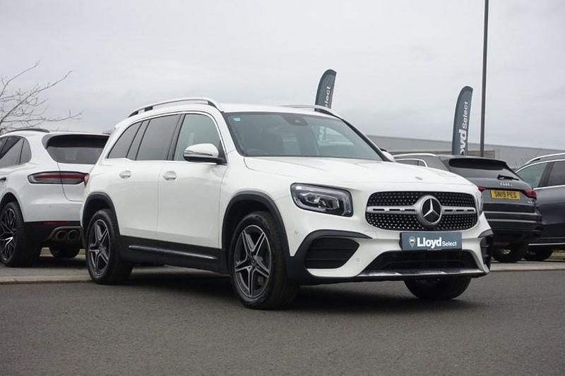Used Mercedes GLB220 AMG Line Premium 190 HP (139 kW) 2022 White SUV