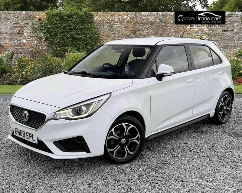 Used MG MG3 Excite 106 HP (77 kW) 2019 White Hatchback