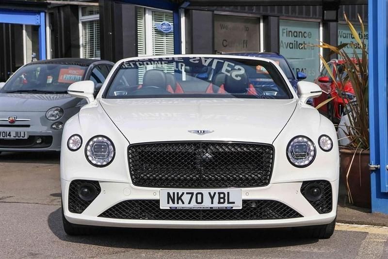 Used Bentley Continental GT Convertible 2020 White Cabriolet