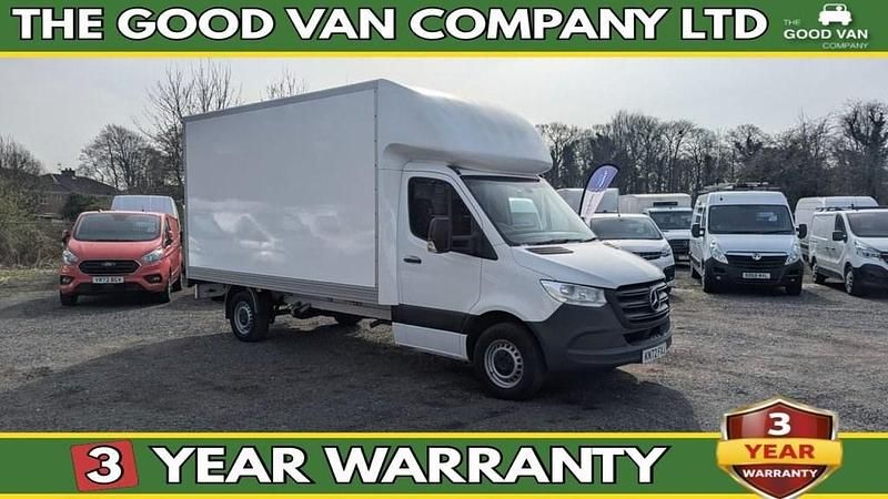 Begagnad Mercedes Sprinter Progressive 2023 Vit Van