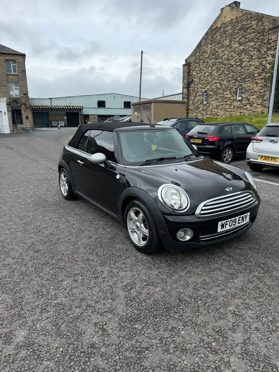 Used Mini Cooper Cabriolet 2009 Black Cabriolet