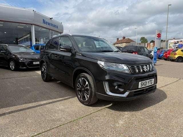 Black Used 2021 Suzuki Vitara SZ5 SUV | £15,279 (Good price) - Image 1/4