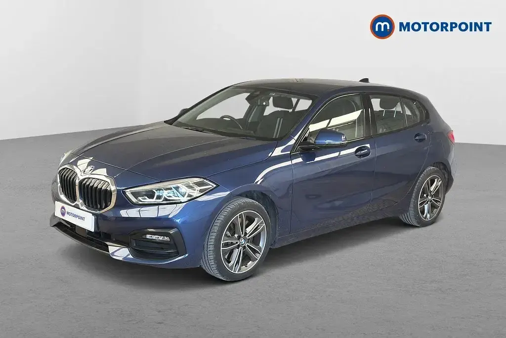 Used BMW 120 Sport Line 2022 Blue Hatchback