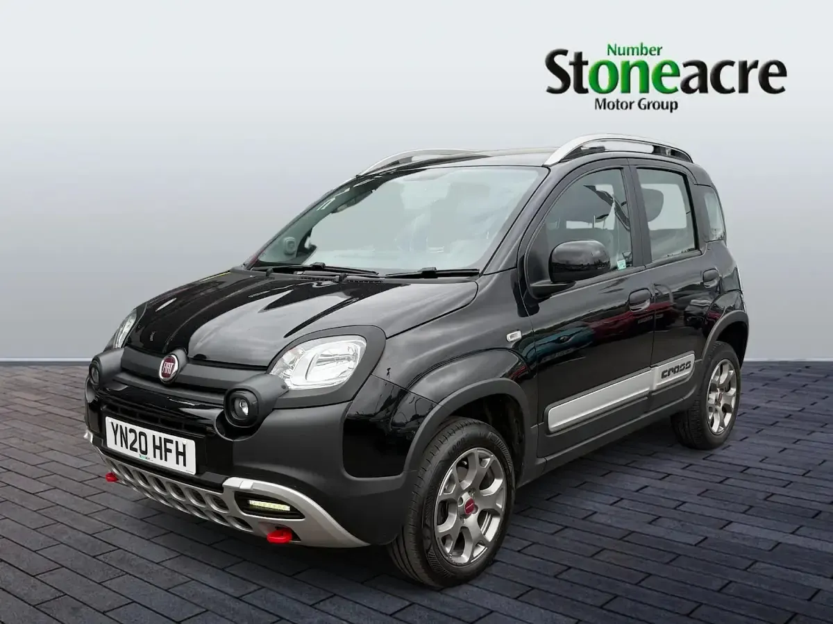 Used Fiat Panda Cross Cross 85 HP (62 kW) 2020 Black Hatchback