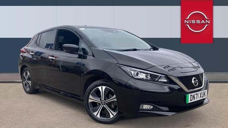 Used Nissan Leaf Tekna 110 kW (150 HP) 2021 Black Hatchback