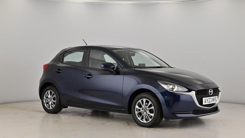 Blue Used 2023 Mazda 2 Hatchback | £10,995 (Good price) - Image 1/4
