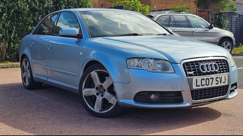 Blue Used 2007 Audi A4 S-Line Sedan | £1,500 (A bit pricey) - Image 1/4