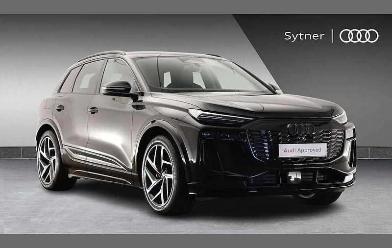 Black Used 2024 Audi Q6 e-tron Advanced SUV | £55,000 - Image 1/4