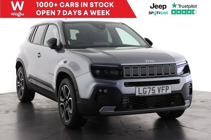 Grey New 2025 Jeep Avenger Summit SUV | £22,995 (Fair price) - Image 1/4