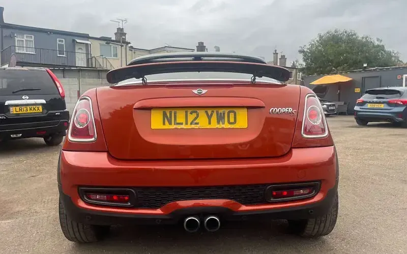Used Mini Cooper S Coupé 184 HP (135 kW) 2012 Orange Coupe