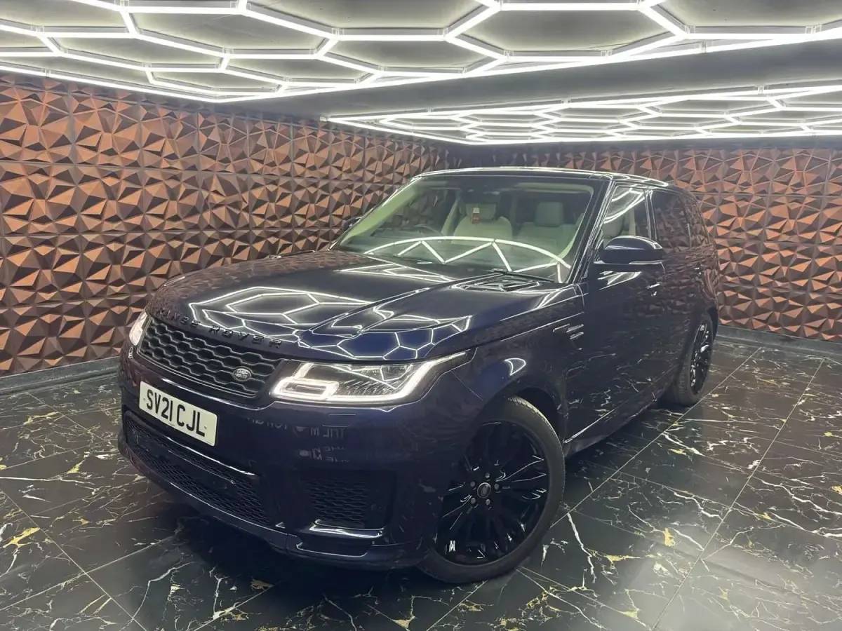 Used Land Rover Range Rover Sport HSE Dynamic 300 HP (220 kW) 2021 Blue SUV
