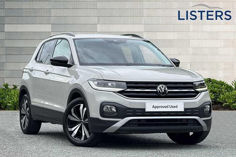 Ascot grey Used 2022 VW T-Cross Black Edition SUV | £17,400 (A bit pricey) - Image 1/4