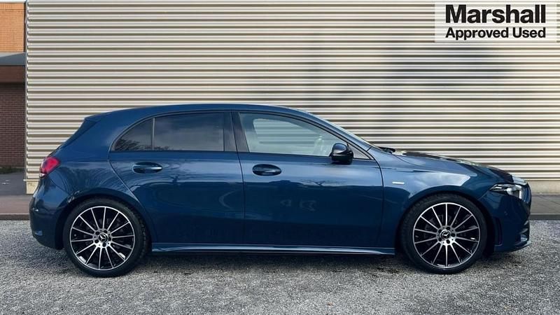 Used Mercedes A200 Exclusive 163 HP (119 kW) 2021 Blue