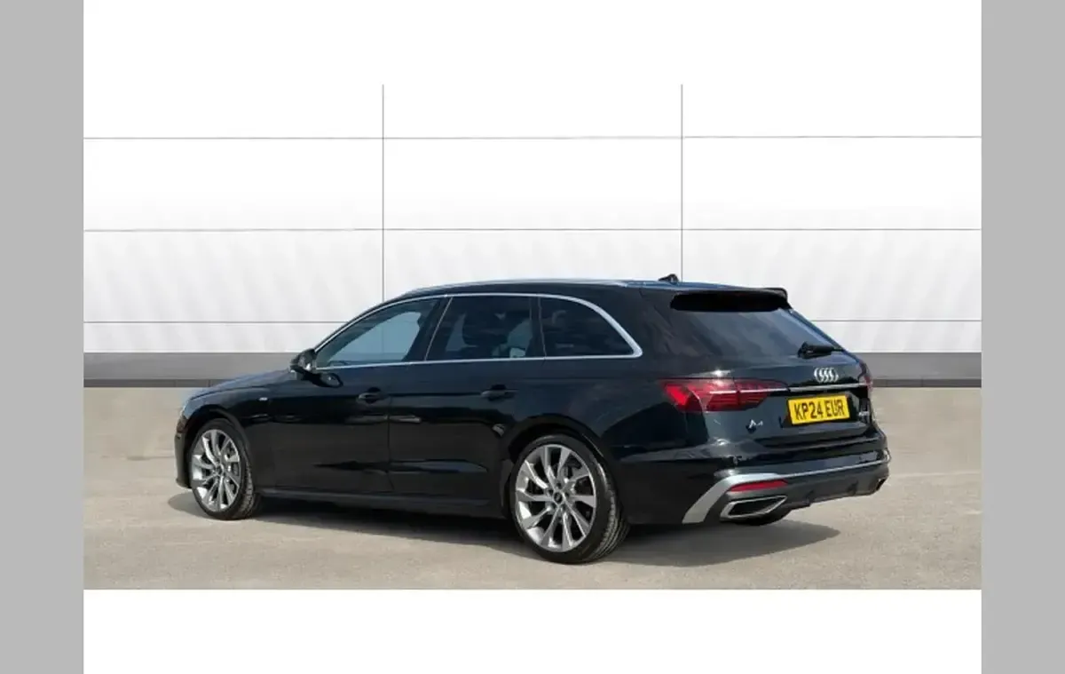 Used Audi A4 S-Line 204 HP (150 kW) 2024 Black Estate