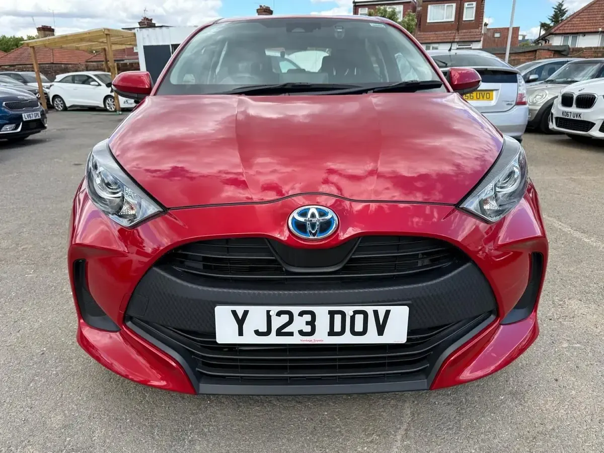 Used Toyota Yaris 2023 Red Hatchback