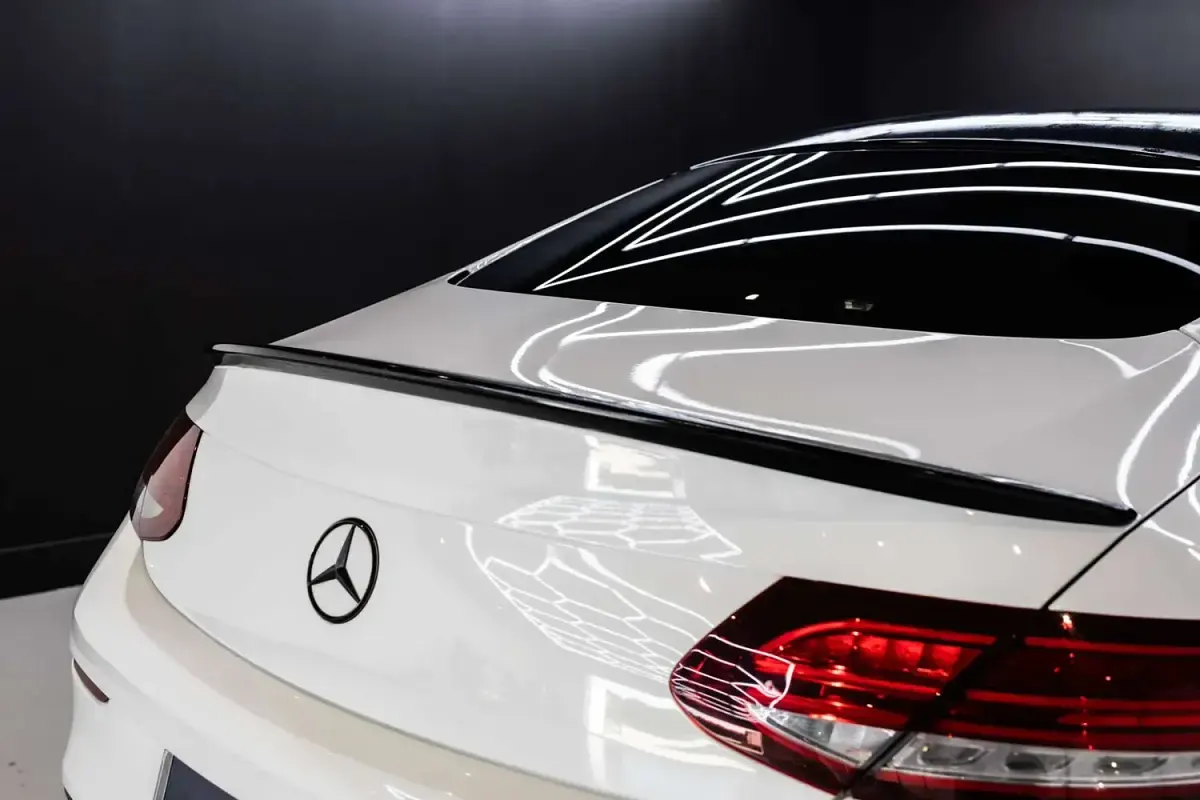 Used Mercedes C220 AMG line 2016 White Coupe
