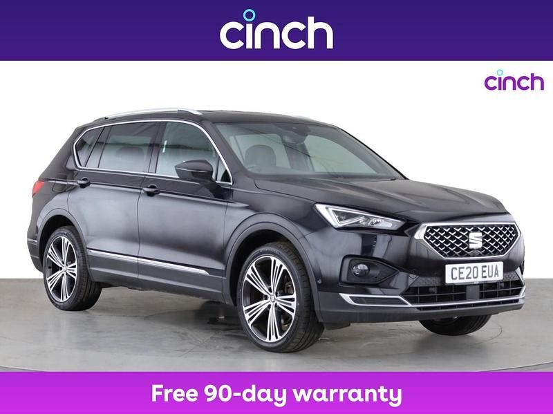 Black Used 2020 Seat Tarraco 4Drive SUV | £19,699 (Fair price) - Image 1/3