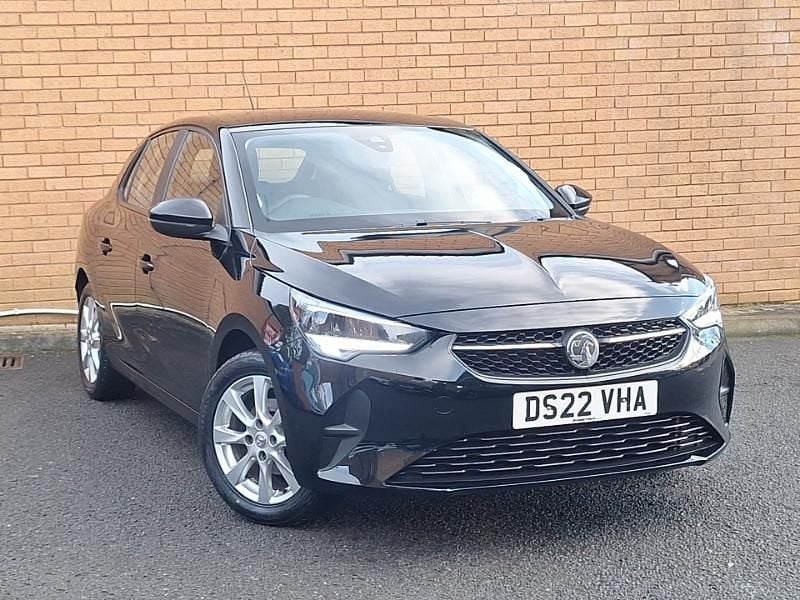 Black Used 2022 Vauxhall Corsa Edition Hatchback | £10,998 (Good price) - Image 1/4