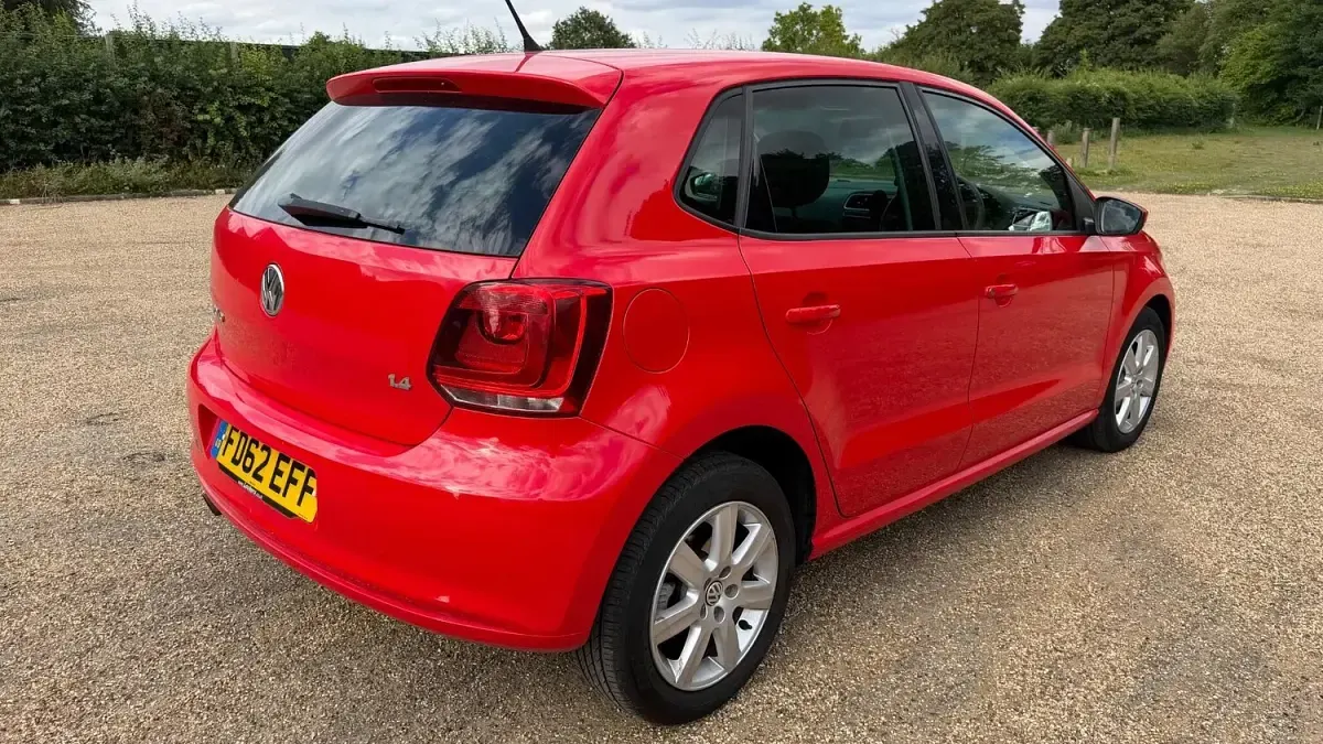 Used VW Polo Match 2012 Red Hatchback