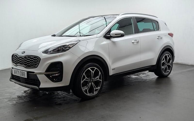 Used Kia Sportage GT-Line S 136 HP (100 kW) 2021 White SUV