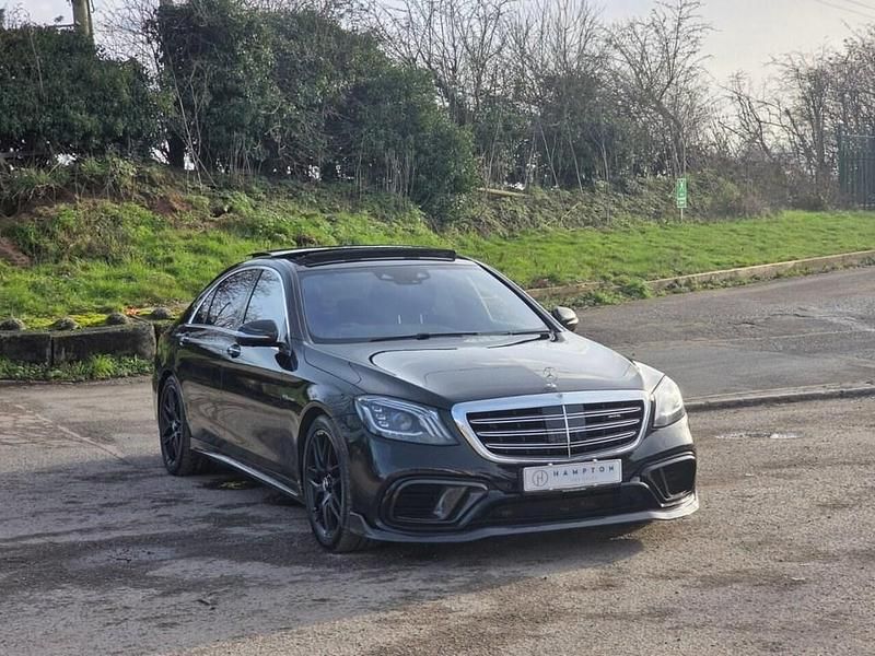 Used Mercedes S63L AMG AMG 612 HP (450 kW) 2019 Black Sedan