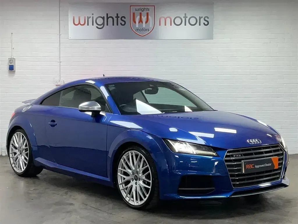 Used Audi TTS Advanced 310 HP (228 kW) 2015 Blue Coupe