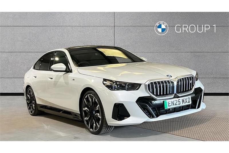 White New 2025 BMW i5 M Sport Sedan | £56,995 (Good price) - Image 1/4