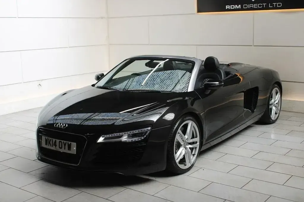 Used Audi R8 Spyder Design 430 HP (316 kW) 2014 Black Cabriolet
