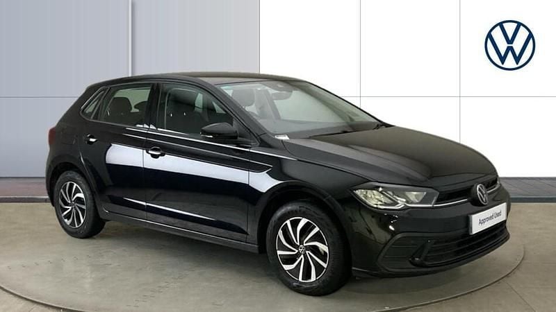Black Used 2023 VW Polo Life Hatchback | £17,227 (Fair price) - Image 1/3