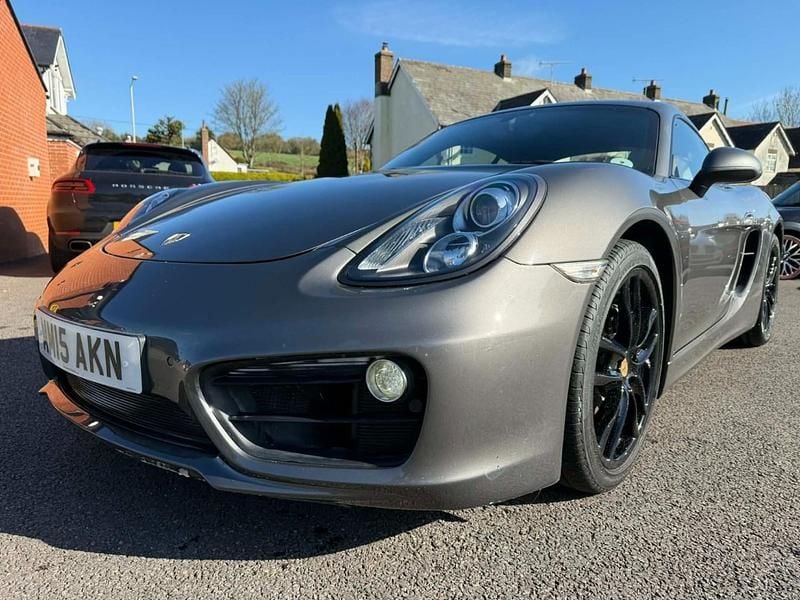 Used Porsche Cayman 275 HP (202 kW) 2015 Grey Coupe