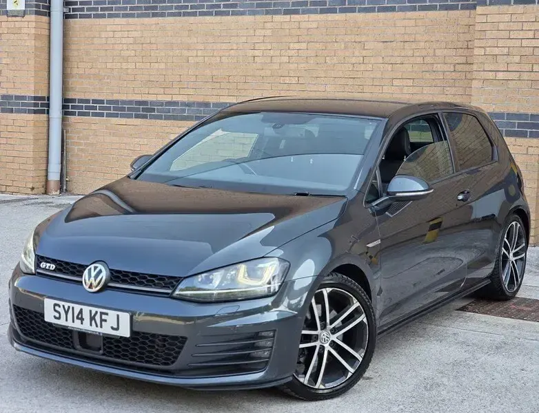 Used VW Golf VII GTD 2014 Grey Hatchback