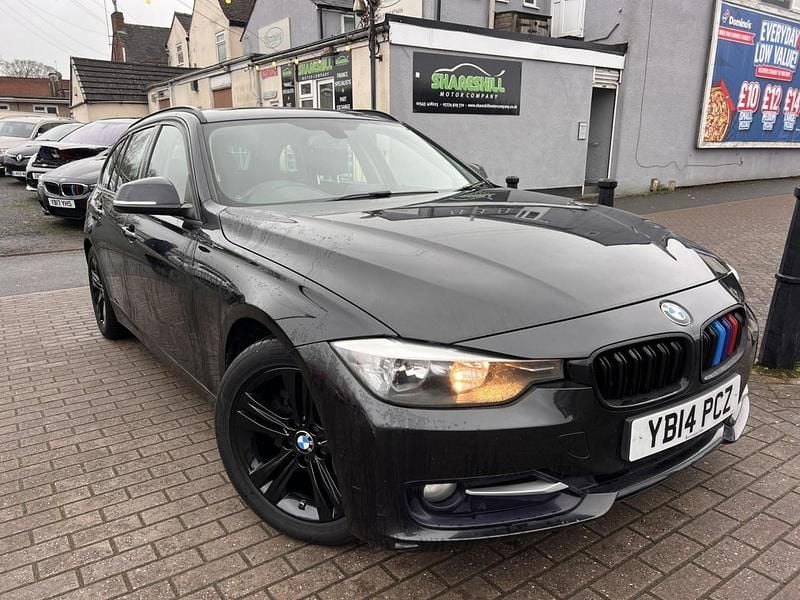 Black Used 2014 BMW 320 Sport Line Estate | £4,999 (Super price) - Image 1/4