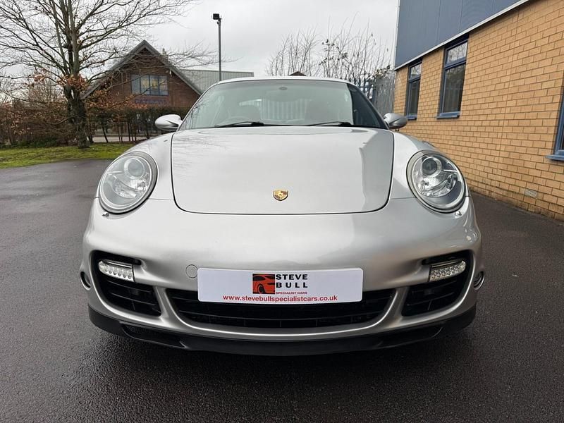 Used Porsche 997 Turbo 480 HP (353 kW) 2007 Silver Coupe