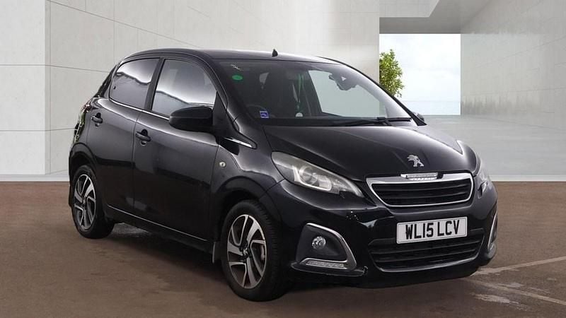 Used Peugeot 108 Allure 82 HP (60 kW) 2015 Black Hatchback