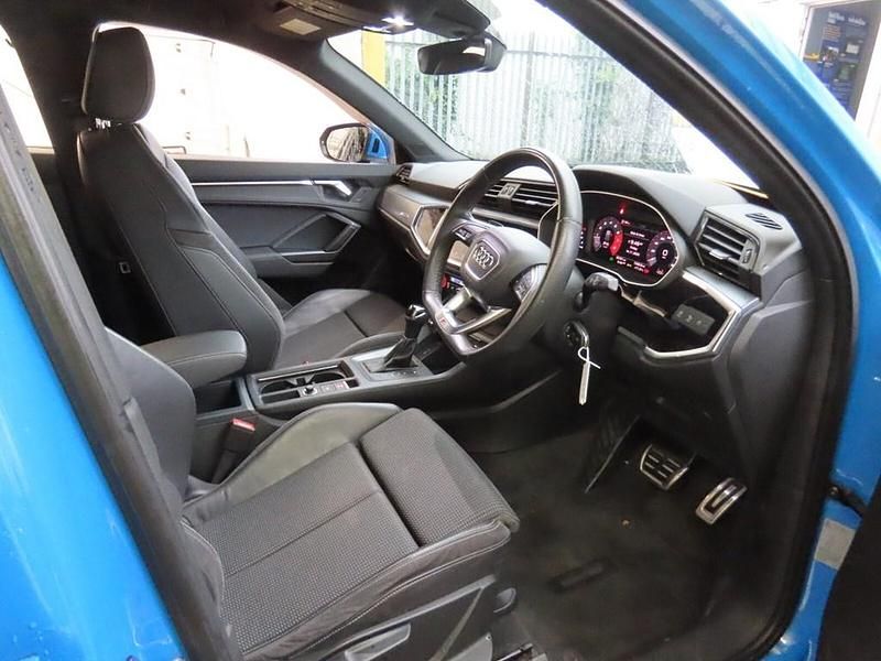 Used Audi Q3 S-Line 150 HP (110 kW) 2019 Blue SUV