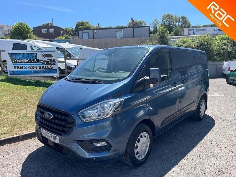 Blue Used 2018 Ford Transit Custom Trend Van | £8,995 (Fair price) - Image 1/4
