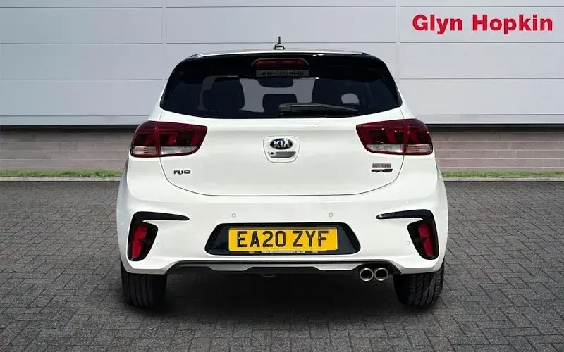 Used Kia Rio GT-Line 120 HP (88 kW) 2020 White Hatchback