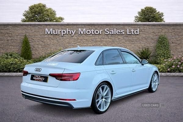 Used Audi A4 S-Line 190 HP (139 kW) 2017 White Sedan