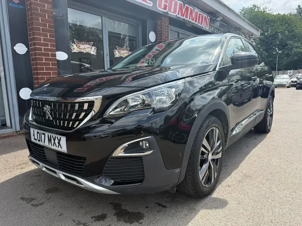 Used Peugeot 3008 Allure 130 HP (95 kW) 2017 Black SUV