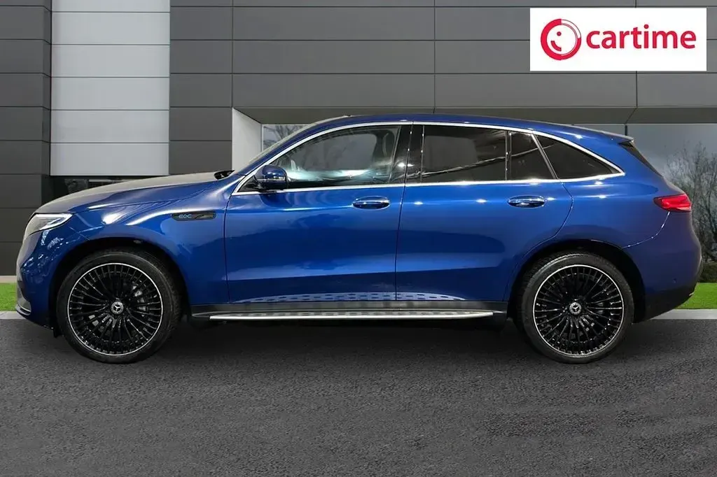 Used Mercedes EQC400 AMG Line Premium Plus 300 kW (408 HP) 2021 Blue SUV