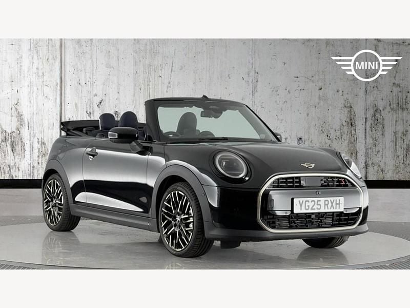 Black New 2025 Mini Cooper Cabriolet Exclusive Cabriolet | £34,100 (Expensive) - Image 1/4