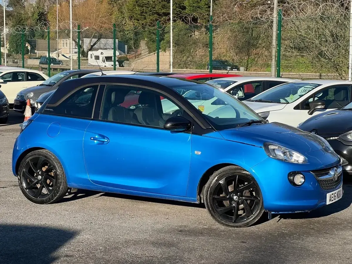 Used Vauxhall Adam 2016 Blue Hatchback
