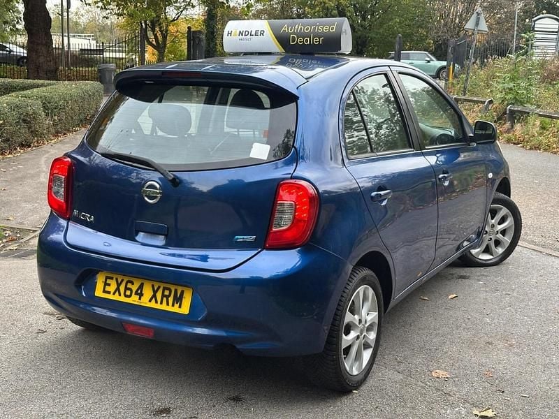 Used Nissan Micra Acenta 2014 Blue Hatchback