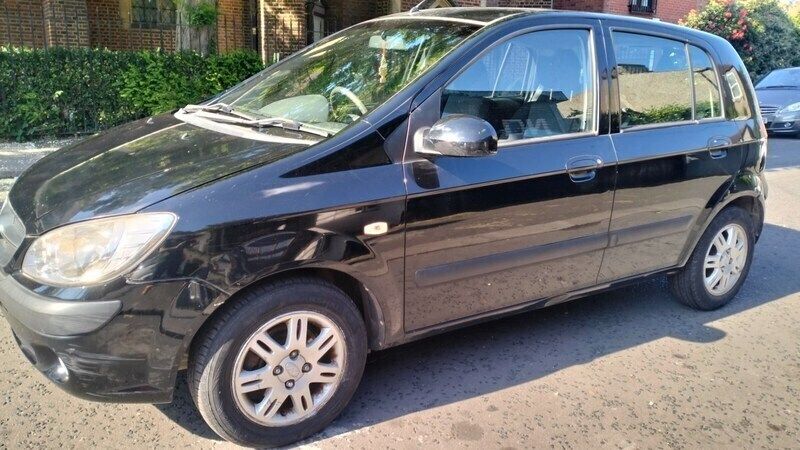 Black Used 2008 Hyundai Getz Hatchback | £2,575 (Fair price) - Image 1/4