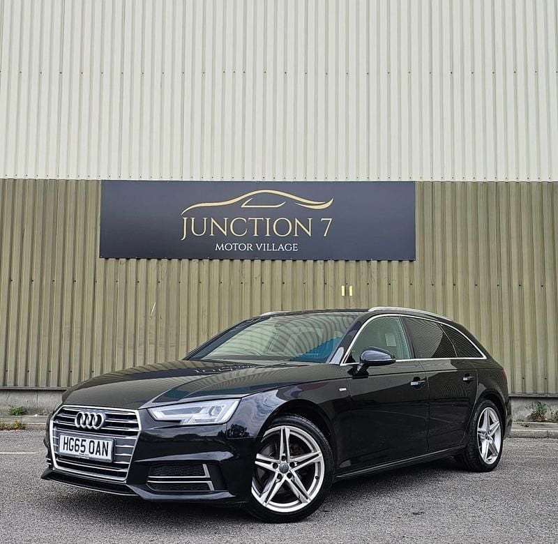 Black Used 2016 Audi A4 S-Line Estate | £8,495 (Fair price) - Image 1/4