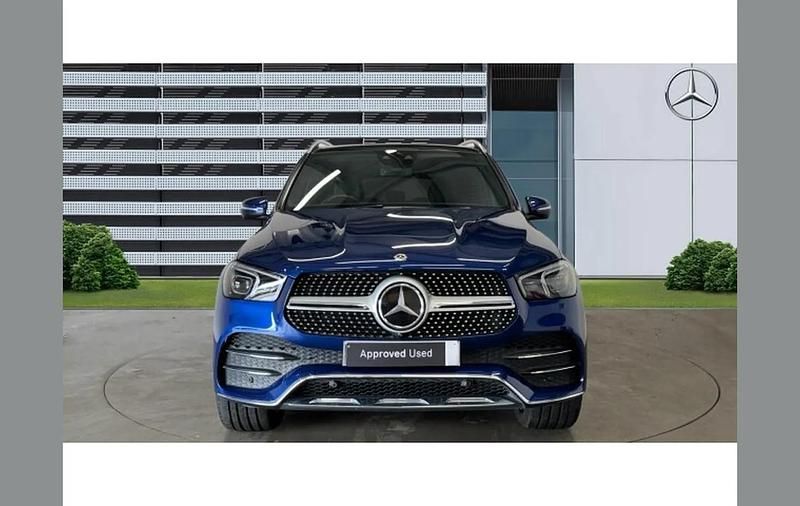 Used Mercedes GLE350 AMG line 267 HP (196 kW) 2021 Blue SUV