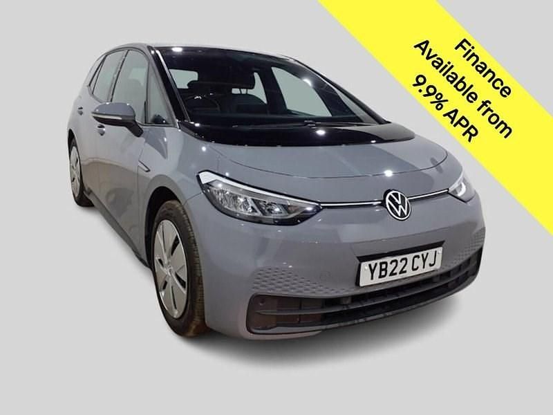 Grey Used 2022 VW ID.3 Pure Hatchback | £12,995 (Fair price) - Image 1/3