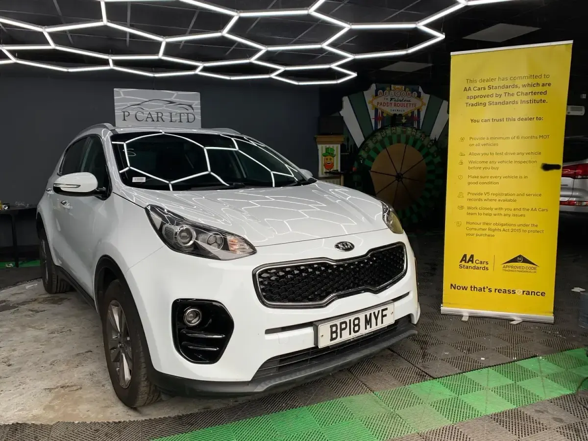 Used Kia Sportage 139 HP (102 kW) 2018 White SUV