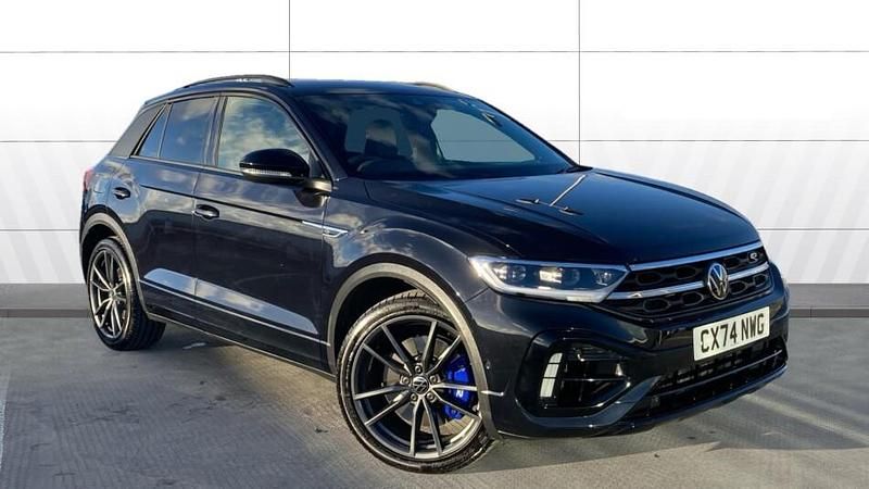 Black Used 2024 VW T-Roc R SUV | £32,524 (Fair price) - Image 1/3